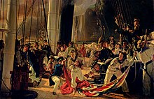 Στο κατάστρωμα κατά τη διάρκεια ναυμαχίας, (1855) Ναυτικό μουσείο Αγίας Πετρούπολης