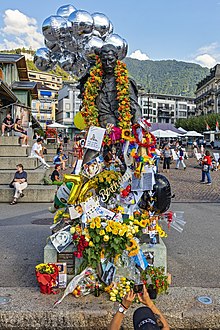 Celebrazione del compleanno di Freddie Mercury a Montreux, Svizzera (5 settembre 2022)