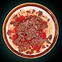 Thumbnail for File:Fried beef and tomatoes on Japanese wheat noodles - Massachusetts.jpg