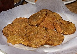 Fried green tomatoes