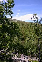 view over Fulufjället