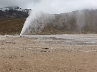 <span class="mw-page-title-main">Puchuldiza</span> Geothermal field in the Tarapacá Region of Chile