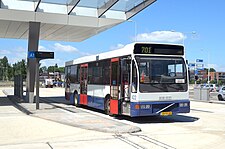 Museumbus 422 te Station Noord; juli 2018.