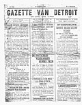 Thumbnail for Gazette van Detroit