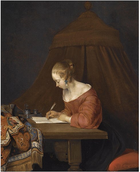 File:Gerard ter Borch - A Young Lady Writing at her Desk L09631-157-lr-1.jpg