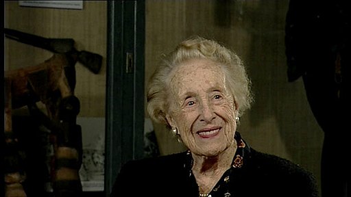 Germaine Dieterlen in the film Paroles