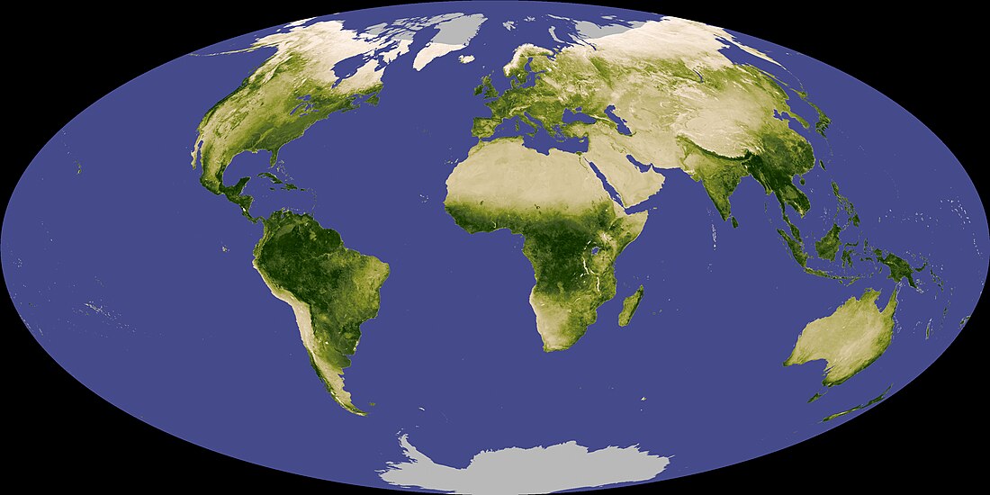 Normalized difference vegetation index