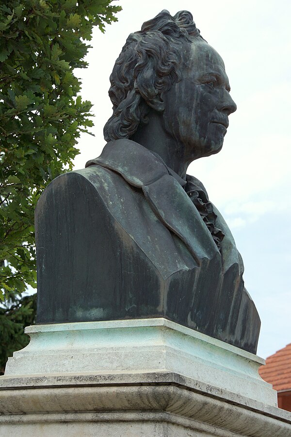 Statue of Gluck in Weidenwang