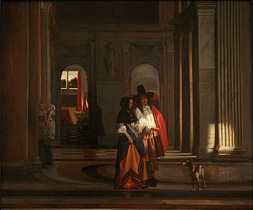 Le Départ pour la promenade, 1663-1665.