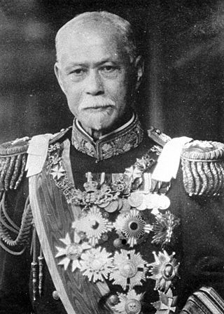 <span class="mw-page-title-main">Yamamoto Gonnohyōe</span> Prime Minister of Japan and Imperial Japanese Navy admiral