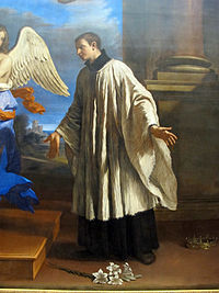 Guercino, vocazione di san luigi gonzaga, 1650 ca. 02.JPG