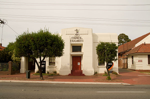 Original Council Chambers in Guildford