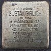 Stolperstein für Gustav Girlich