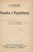 Henri Poincaré Nauka i Hypoteza