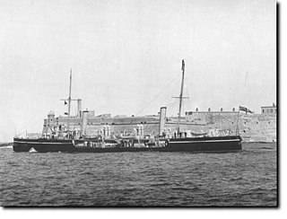 HMS <i>Harrier</i> (1894) Gunboat of the Royal Navy