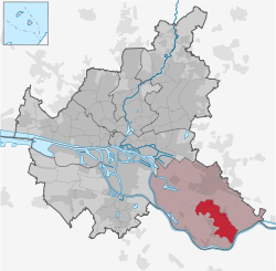 Mappa dei quartieri di Amburgo