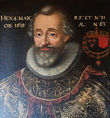 Porträt Heinrichs IV im Festsaal des Zurlaubenhofes in Zug (Quelle: Wikimedia)