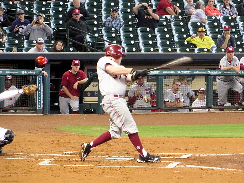 File:Henderson State catcher Andrew Reynolds February 2014.jpg