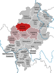 Der Landkreis Marburg-Biedenkopf in Hessen