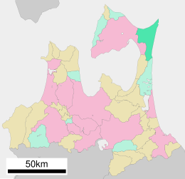 Higashidōri - Carte