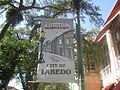 Laredo, Texas: Tarihi şehir merkezi tabelası