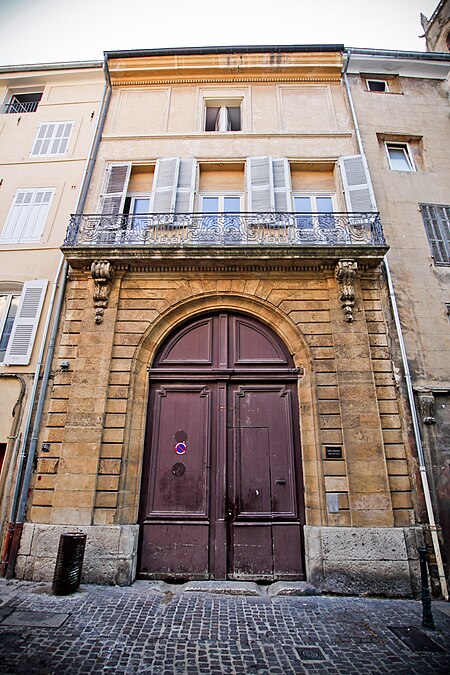 Hotel d aiguines 28 rue jacques de la roque aix en provence