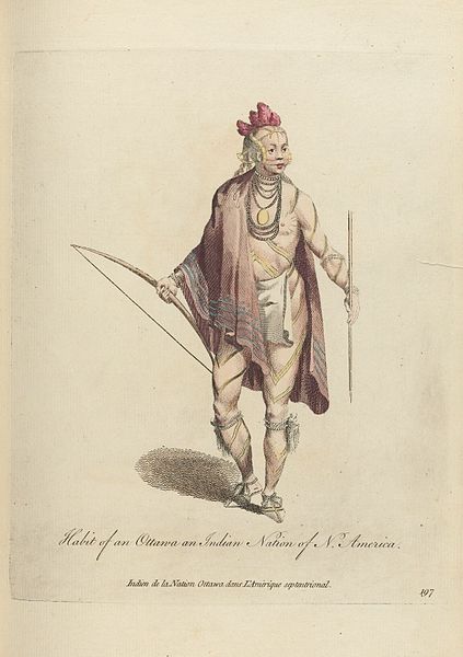 File:Houghton HEW 14.7.6 - Habit of an Ottawa an Indian Nation of N. America, 1757.jpg