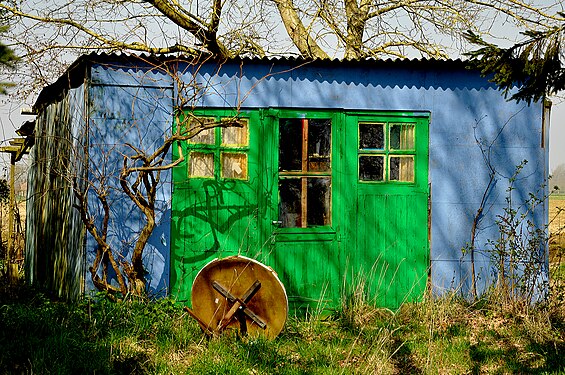 Old shed, Moerbeke, Flanders