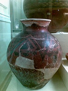 Painted vessel from Kul-Tepe II II Kultepe Boyali qab.jpg