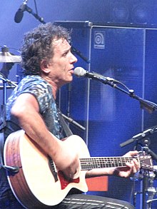 Performing with Cold Chisel AIS Arena, Canberra, November 2011