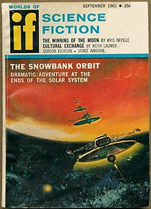 Leiber's "The Snowbank Orbit" was the cover story for the September 1962 issue of If If 196209.jpg