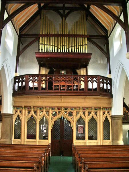 File:Interior of St John the Evangelist, The Willows, Kirkham - geograph.org.uk - 466416.jpg