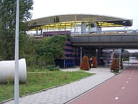 Vue de la station Isolatorweg