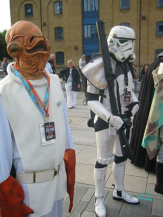 Cosplay de l'amiral Ackbar.