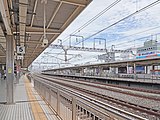 新幹線5・6番線ホーム（2022年10月）