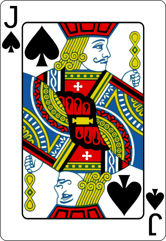 File:Jack of spades2.svg - Wikimedia Commons