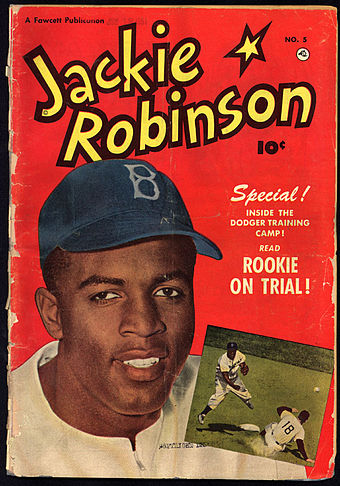 Hall of Famer and Brooklyn Dodger Great Jackie Robinson honored by his own stamp