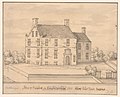 Drawing of Hottinga Stins (1722)