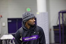 Jeshua Anderson Coaching in the Dempsey Indoor Track Jeshua Anderson coaching.jpg