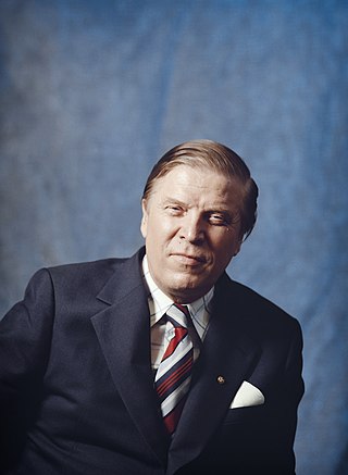 <span class="mw-page-title-main">Johannes Virolainen</span> Prime minister of Finland from 1964 to 1966