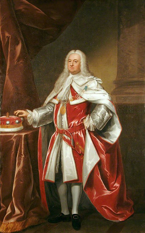 Portrait by John Theodore Heins, 1743