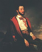 Jozsef Borsos Portrait von Kristóf Hegedűs 1844.jpg