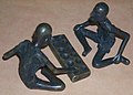 Oware-Spieler, Bronzefiguren, 004