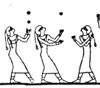 Picture of Ancient Egyptian jugglers