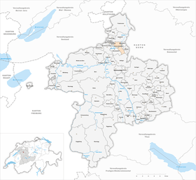 Localisation de Urtenen-Schönbühl