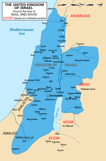 Kingdom of Israel during King Saul's rule