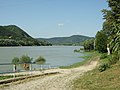 Čeština: Dunaj v obci Kisoroszi, Pešťská župa, Maďarsko nápověda English: Danube in Kisoroszi in Duna-Ipoly national park, Pest comitat, Hungary help