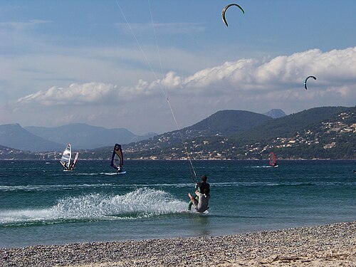 Plage de l'Almanarre - Kiter in Hyères