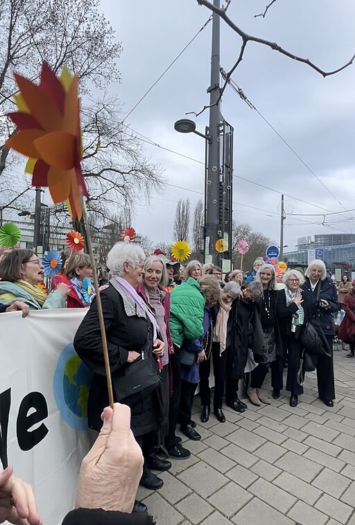  KlimaSeniorinnen vor dem dem Europäischen Gerichtshof für Menschenrechte 