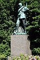 Monument to Pionier Klinke by Wilhelm Wandschneider in Berlin-Spandau